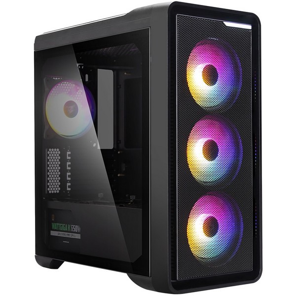 Корпус Zalman M3 Plus RGB Mini-Tower черный