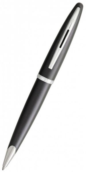 Шариковая ручка WATERMAN Carene (S0700520) Grey/Charcoal ST чернила: синий посеребрение