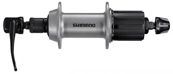 Втулка задняя Shimano Tourney TX500 серебро эксцентрик 1